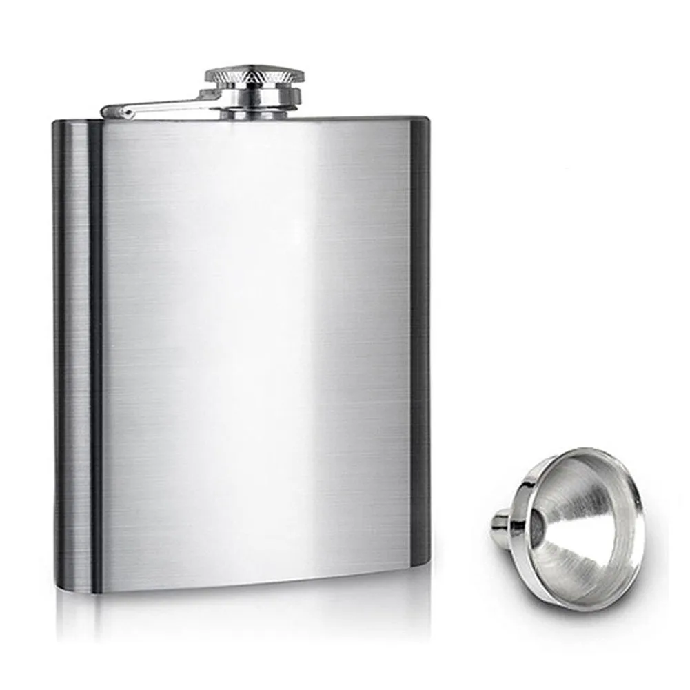 Drinkware Bottle Wine Pot Portable Durable Alcohol Decanter Whisky Hip Flask Liquor Cap Funnel Stainless Steel Drinkware Bottle Wine Pot Portable Durable Alcohol Decanter Whisky Hip Flask Liquor Cap Funnel Stainless Steel