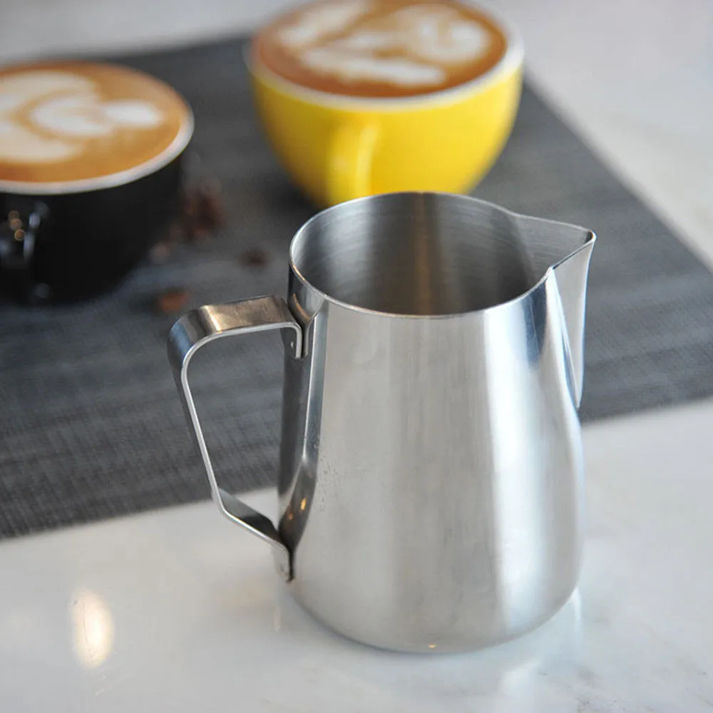 

Well Stainless Steel Milk Craft Coffee Latte Frothing Art Jug Pitcher Mug Cup Dropshipping Apr15