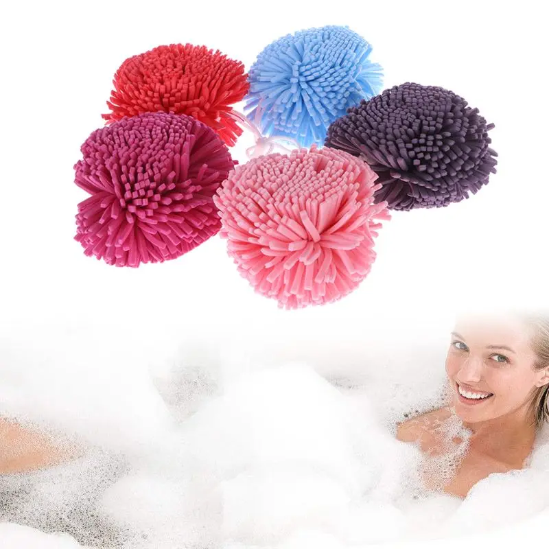 2 قطعة شبكة لينة حمام الإسفنج كرات عازلة إسفنجة الاستحمام الجسم قشر غسل Scrunchie ل لون عشوائي جديد 2 قطعة شبكة لينة حمام الإسفنج كرات عازلة إسفنجة الاستحمام الجسم قشر غسل Scrunchie ل لون عشوائي جديد