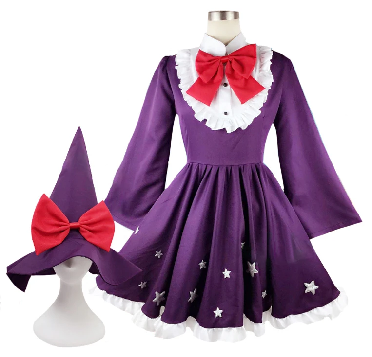 

Anime Date A Live Yoshino Cosplay Witch Dress Halloween Costumes for Women