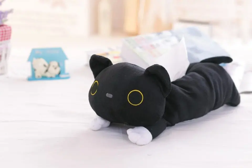 Новинка, 1 шт., красивая мультяшная мягкая игрушка totoro stitch michey marie cat, Дональд Дак, Дамбо, Тканевая обложка, бумажные полотенца, Обложка, подарок