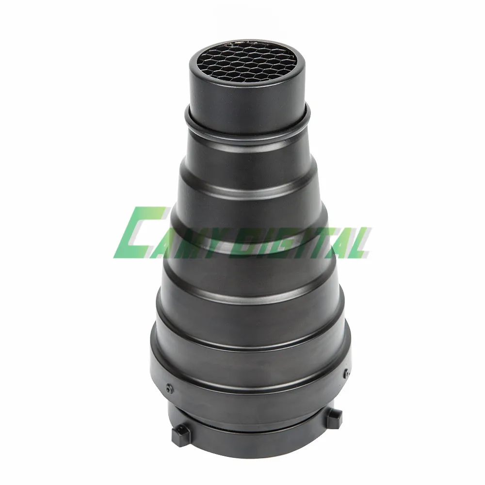 Godox SN-01 With Color Filter SNOOT Bowen Mount For Studio Flash With Color Filter (6)
