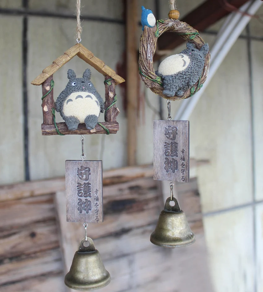 Dragon Hanging Door Bell Resin Wind Chimes Animal Ornaments Home Outdoor Indoor