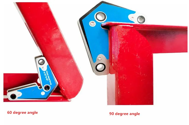 45/60/90/120/135 Angles Magnetic Holder Strong Magnet Welding Magnetic Locator Corner Welding Suction Positioner Power Tools