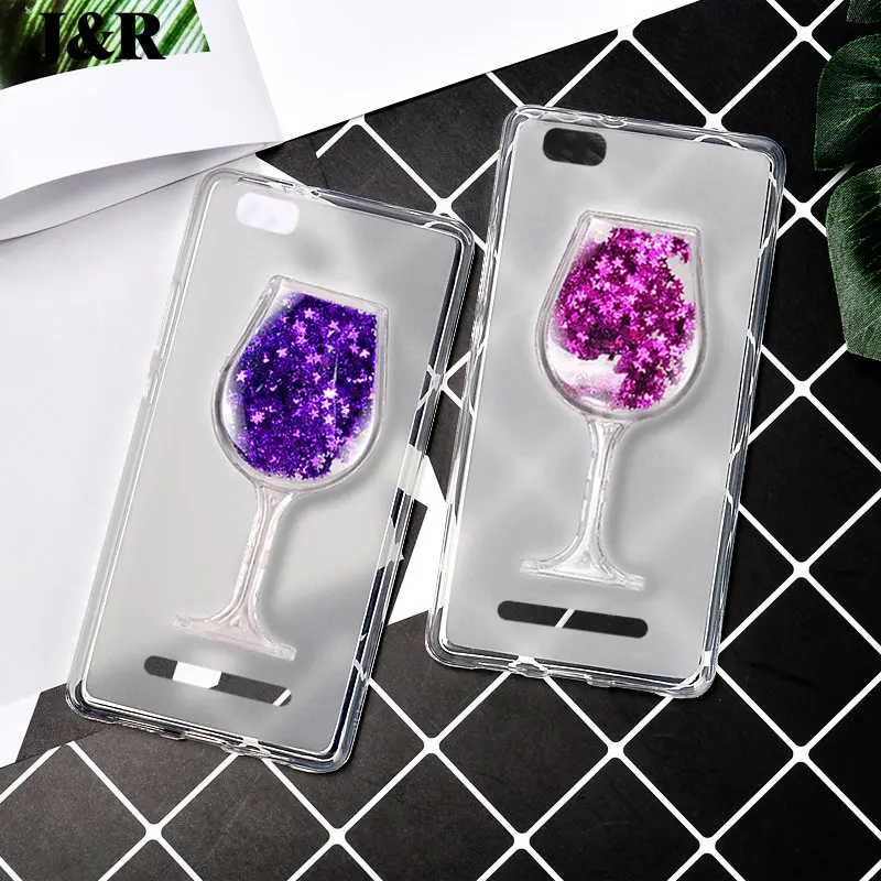Case For Lenovo Vibe C A2020 A2020a40 DS A 2020 A3910 A3910T30 Cover Soft Transparent TPU Quicksand Bags Dynamic Girls