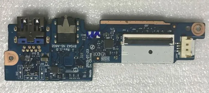 Оригинальный orinigal для LENOVO Yoga 700 14ISK USB 3 0 аудио IO печатная плата BYG43 NS A602|Звуковые
