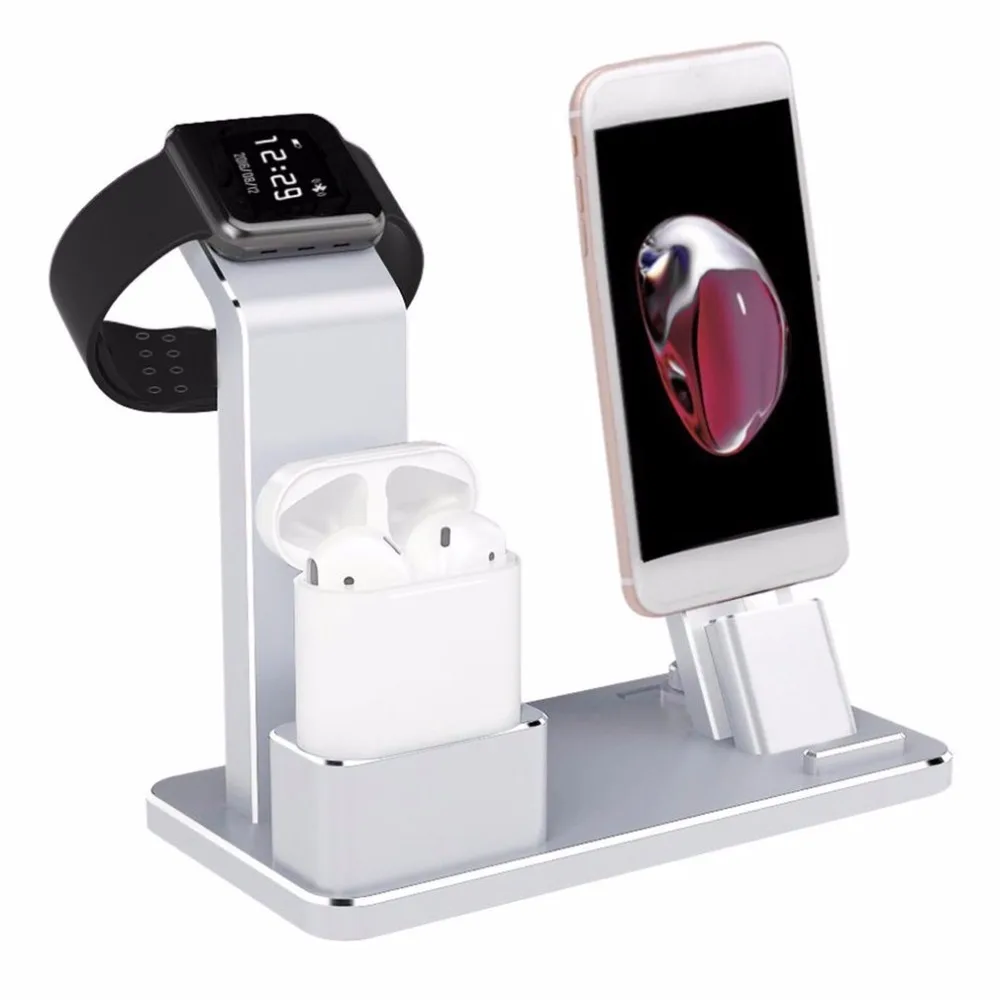 4 in 1 Charging Stand Charging Docks Phone Holder Stand