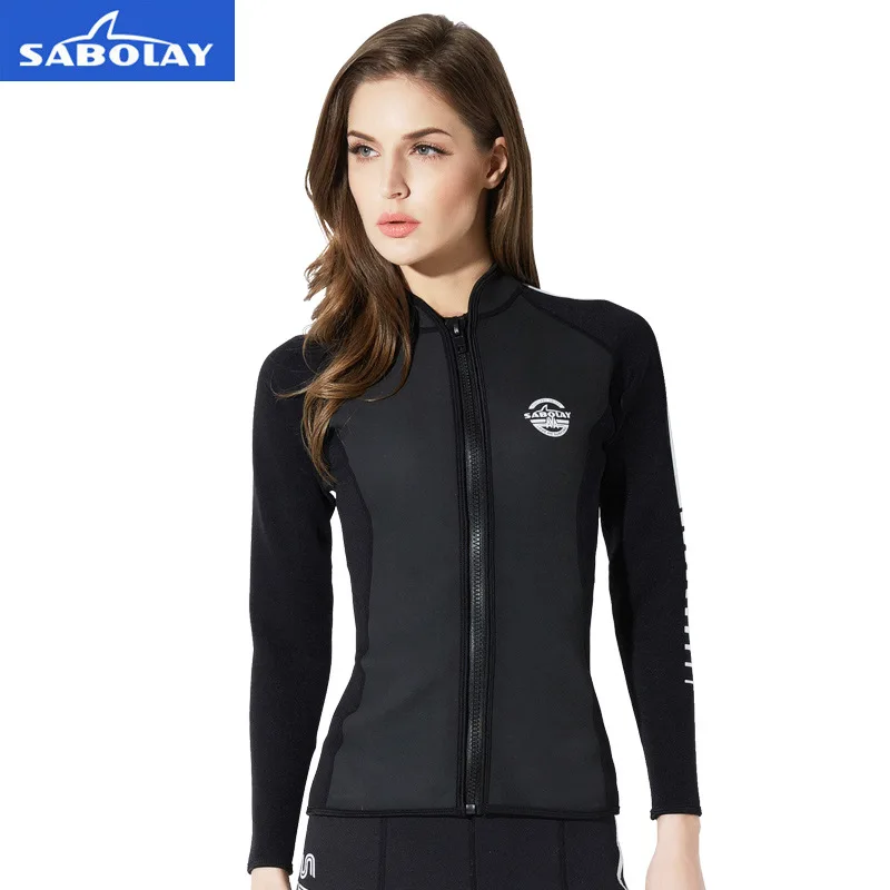 

Lady Swimwear Swimming Neoprene Wetsuit for Women Stockings Sunga Masculina Men's Swimming Trunks for Swimming Wet Suit 2mm