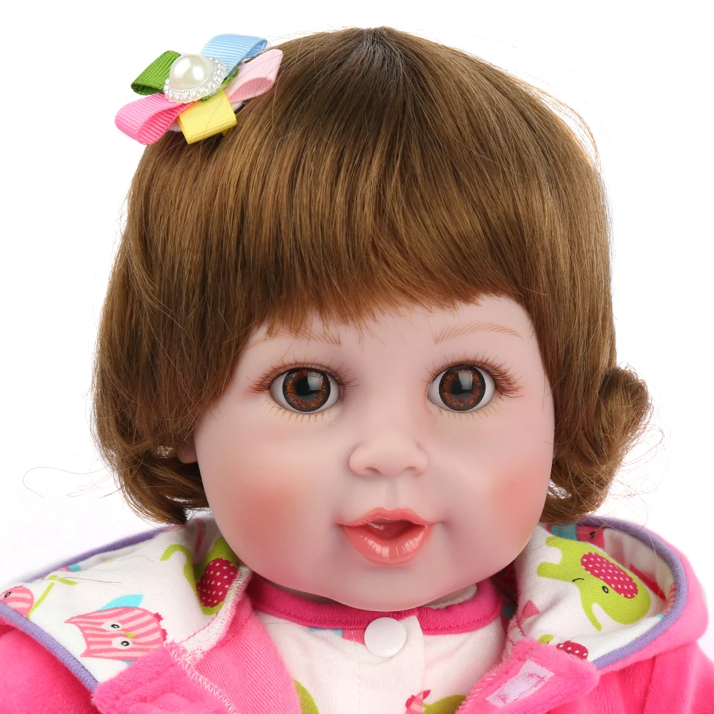 Reborn Baby Doll 55 см 22 дюйма реалистичные Новорожденные розовые принцесса жираф