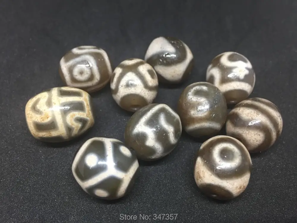 2018 Fengshui Dzi Ji bead 18 мм * 20 1 шт. лот крючок для денег тигровый зуб Кладоискатель ваза