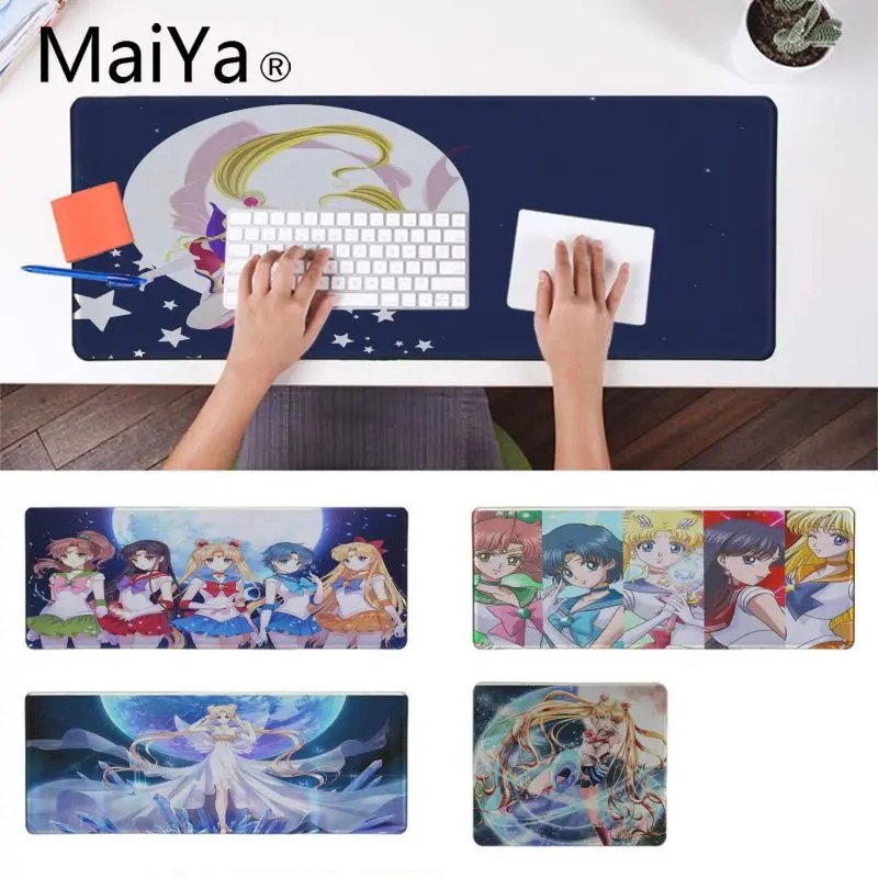 

Maiya My Favorite Anime Sailor Moon Gamer Speed Mice Retail Small Rubber Mousepad Free Shipping Large Mouse Pad Keyboards Mat