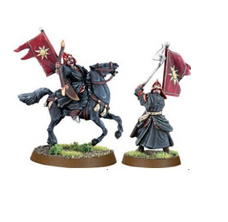 

Lord of the Rings Khandish Chieftain Foot and Mounted Free Shipping metal Material Figure metal kit DIY TOYS