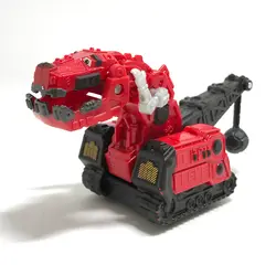 TYRUX красный динозавр грузовик съемный динозавр игрушечный автомобиль для Dinotrux мини-модели новые детские подарки игрушка динозавр модели