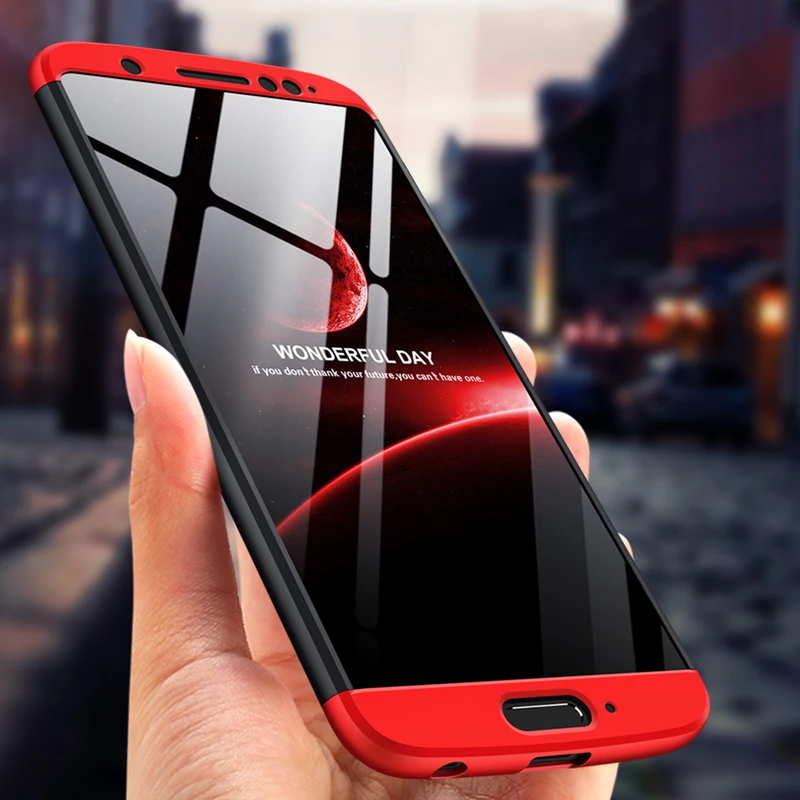 Чехол GKK для Motorola Moto G7 чехол 3 в 1 с матовым покрытием и полной защитой корпуса