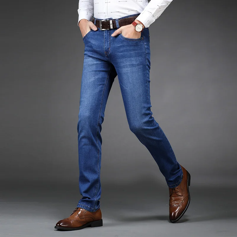 

Jeans Men Pants Streetwear Denim Overalls Jean Mens Clothing Black Biker Hombre Men'S Classic Fashion Casual Wear Jogger