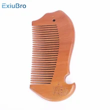 Natural Health Care Hair Comb Hairbrush Beard Brush Handmade Beard Comb Head Sandalwood Wooden Combs Narrow Tooth Combs Kids new baby care pure natural wool baby wooden brush comb brush baby hairbrush newborn hair brush infant comb head massager