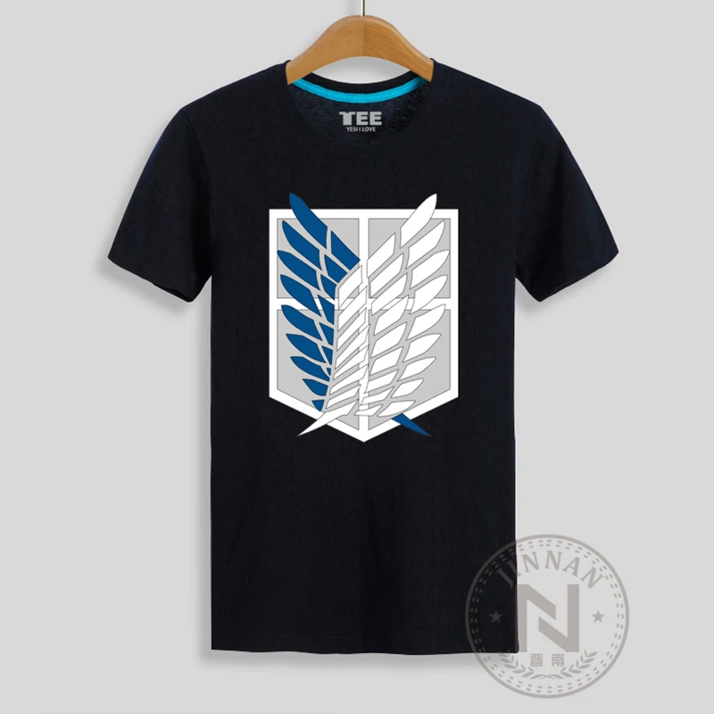 

Attack On Titan Logo T Shirt Print Anime T-Shirt Men Tshirt Shingeki No Kyojin