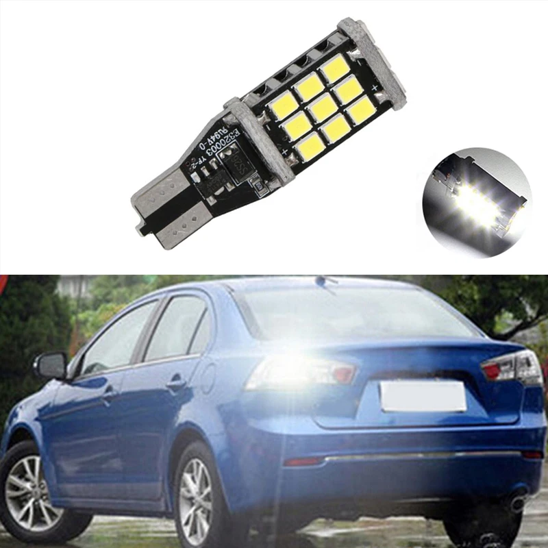 

1X T15 W16W Canbus White LED Backup Reverse Light For kia rio k2 3 armrest ceed sportage sorento cerato soul picanto optima k3