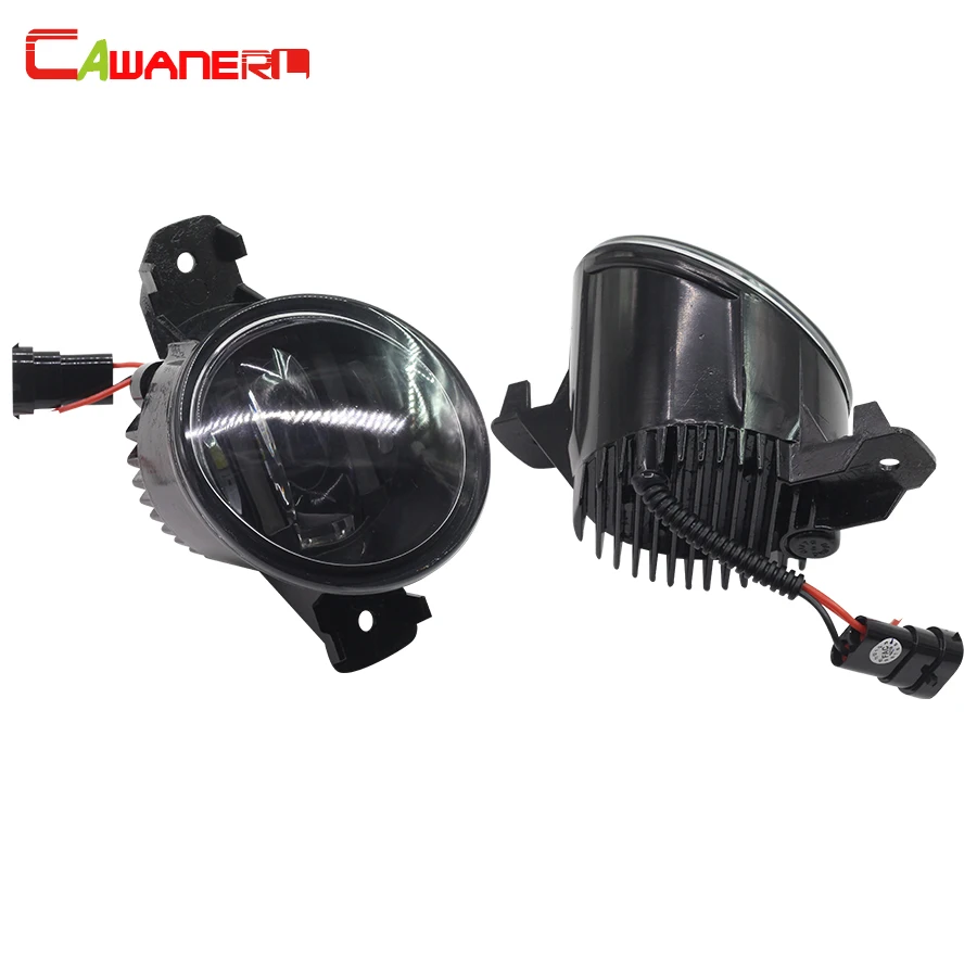 

Cawanerl 2 Pieces Car Styling Fog Light LED Daytime Running Lamp DRL 12V White For 2010-2015 Opel Vauxhall Movano