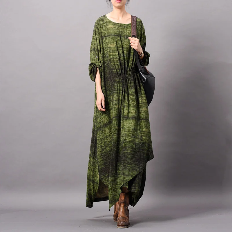 Aliexpress.com : Buy Johnature Women Silk Dress Fold High Quality 2019 ...