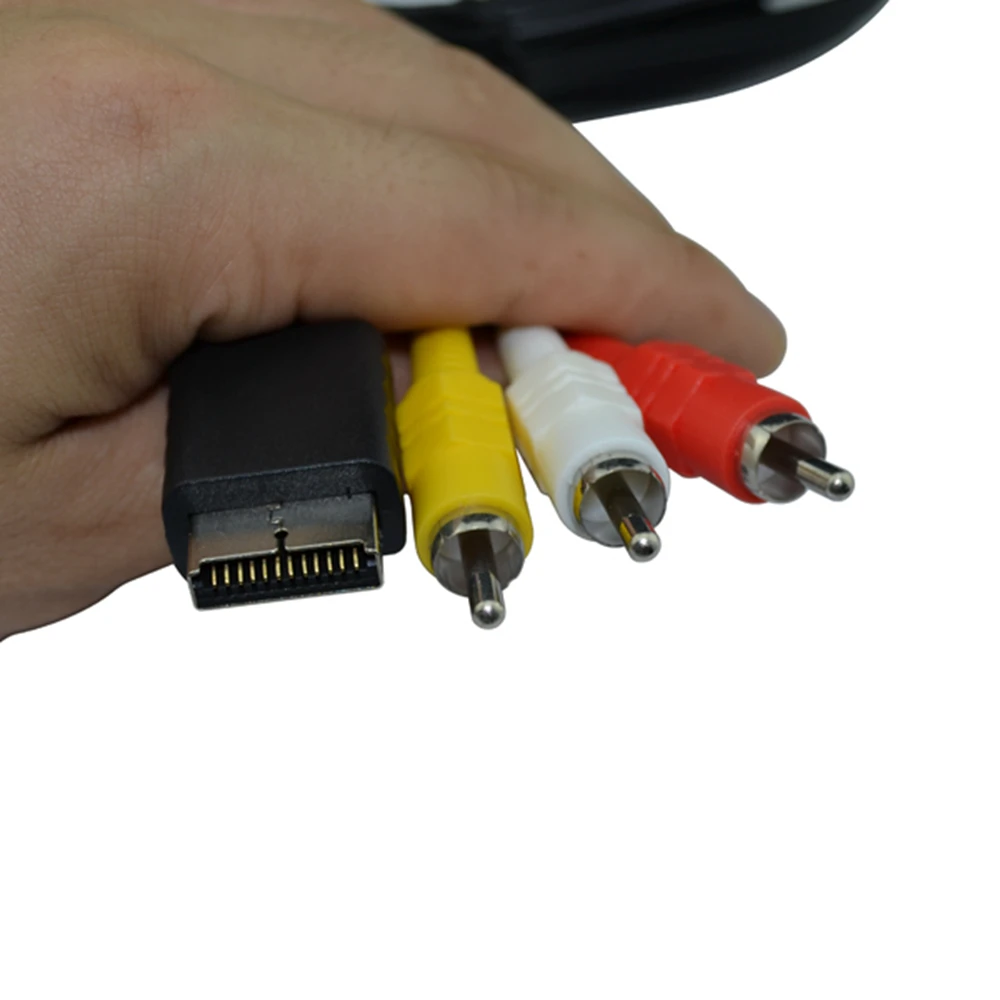 Высокое качество аудио-видео кабель AV RCA для Игровые приставки для PS2 для PS3 для sony полная игла