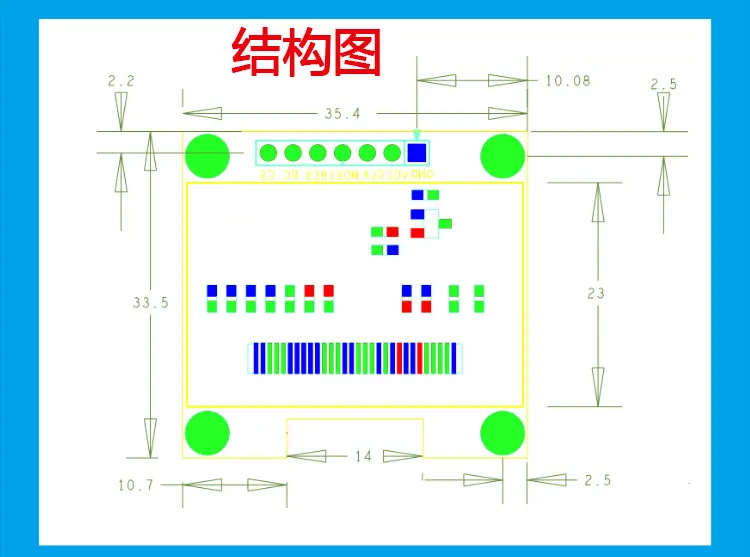1 3 &quotпоследовательный SPI 128X64 OLED ЖК дисплей Дисплей модуль для v 5 UNO R3 51|module 5v|oled display