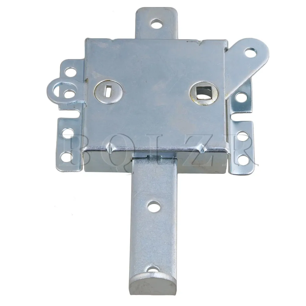 Spring Loaded Garage Door Inside Slide Lock Latch Mechanism