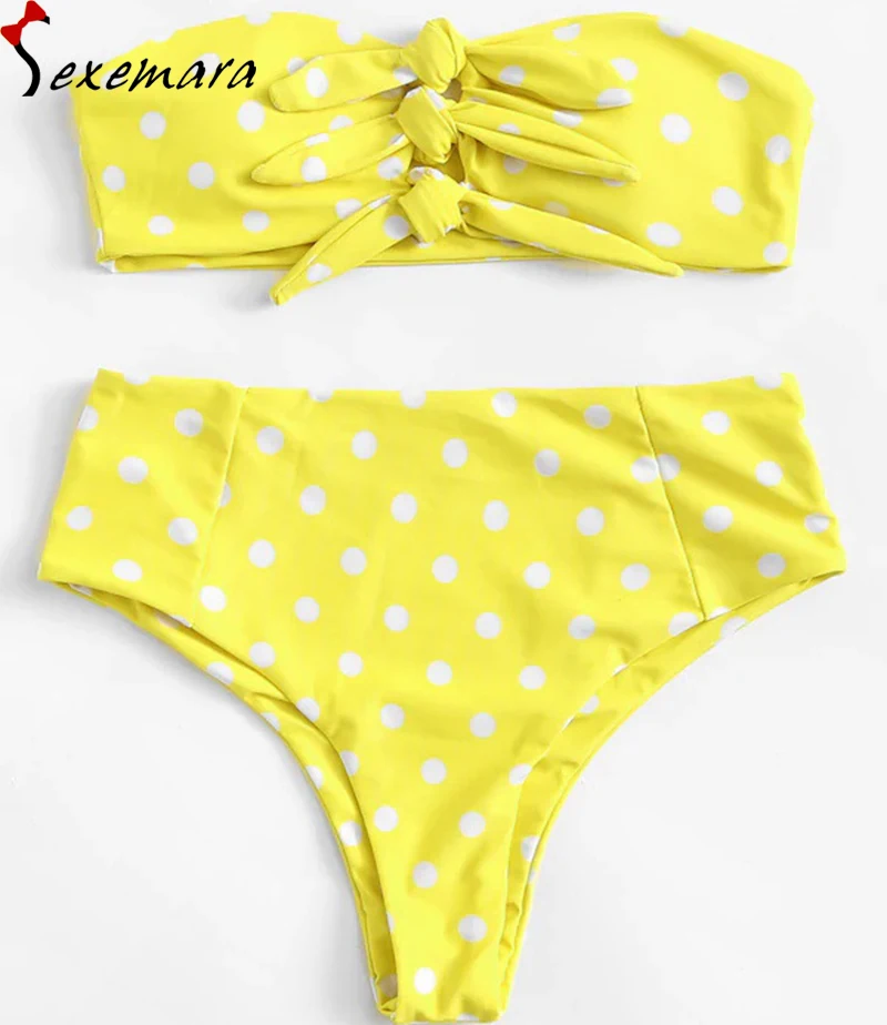 cute yellow bathing suits