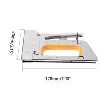 Тяжелой нагрузке 4/6/8 мм Сталь степлера Скоби Такер-обивка автоматическом оборудовании, ткань для шитья внакидку