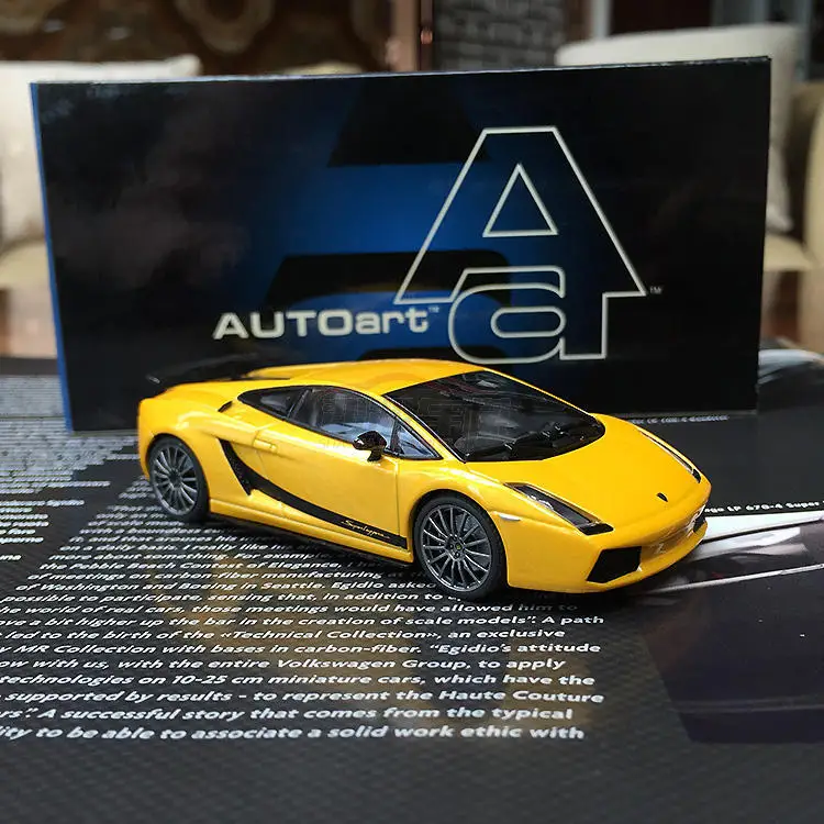 Специальная цена на литье под давлением металлический Lamborghini Gallardo Настольный дисплей коллекция моделей игрушек для детей