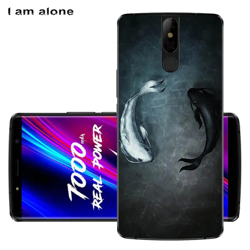 Чехлы для телефонов с надписью I am alone для Leagoo power 5, 5,99 дюйма, мягкие чехлы из ТПУ для мобильных телефонов с мультяшным принтом для Leagoo power, 5 сумок - Цвет: TPU Y27