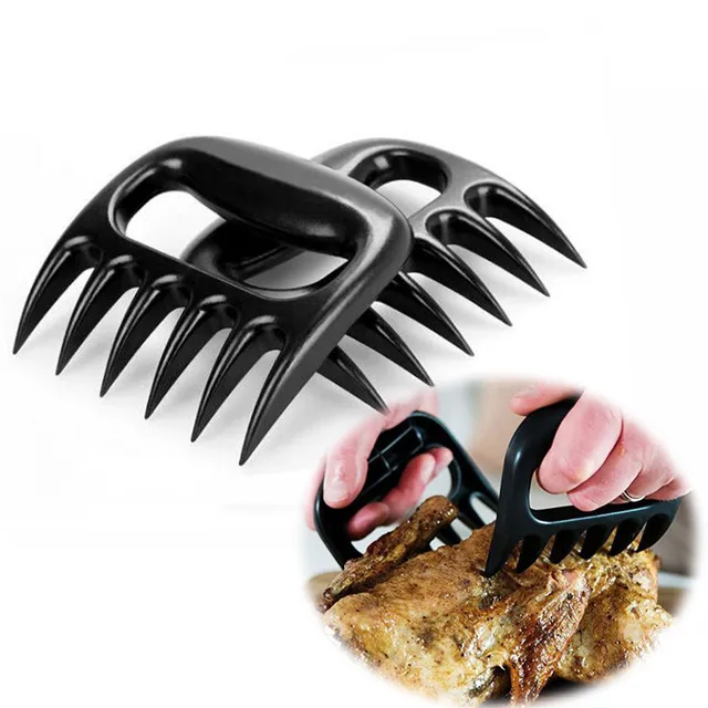 2 pz/1 paia Orso Paws Artigli Utili a base di Carne Handler Forcella Pinze Tirar 2 pz/1 paia Orso Paws Artigli Utili a base di Carne Handler Forcella Pinze Tirar