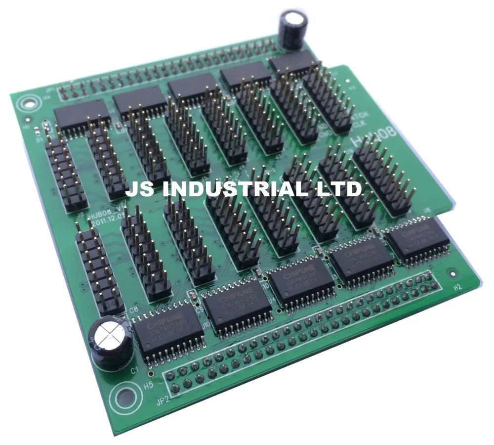 

Full Color LED panel display Conversion Card Hub08 Adapter (Full Color Real Pixel Scan)