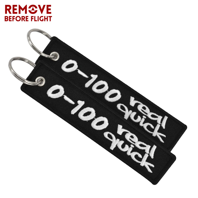 Novelty Key Ring for Motorcycles and Cars Gift Tag Embroidery Key Fobs Key Chain Bijoux 0-100 Real Quick Keychain for Scooters (10)