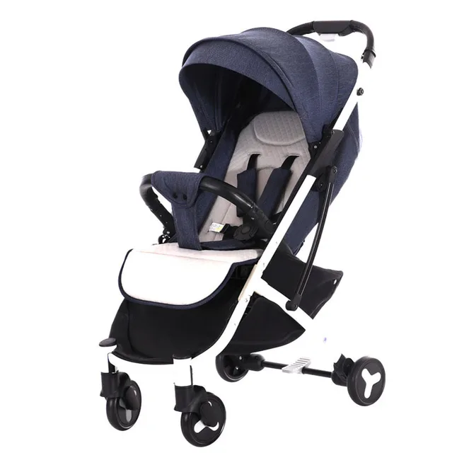 $US $80.78  Four Wheels Stroller Ultra Light Portable Baby Cart Quick Folding Baby Umbrella Car Child Plane Tra