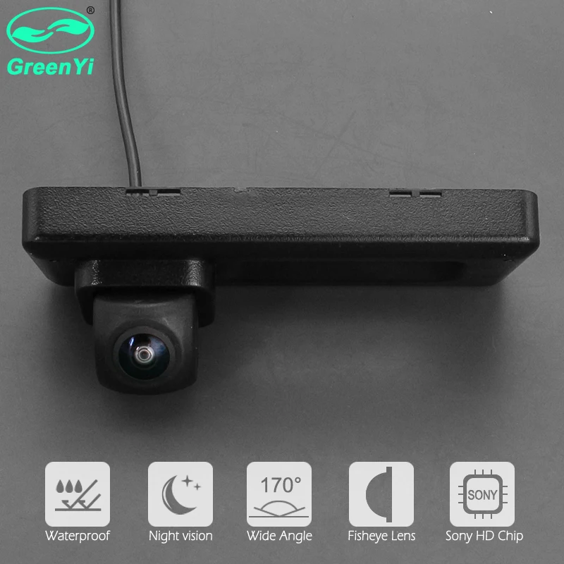 

GreenYi HD 170 Degree 1080P Fisheye Sony/MCCD Lens Starlight Night Vision Car Reverse Rear View Camera For Renault Koleos