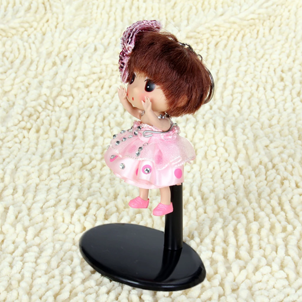 MagiDeal 20pcs Black Adjustable Doll Stand Display Holder for   Doll or Teddy Bear