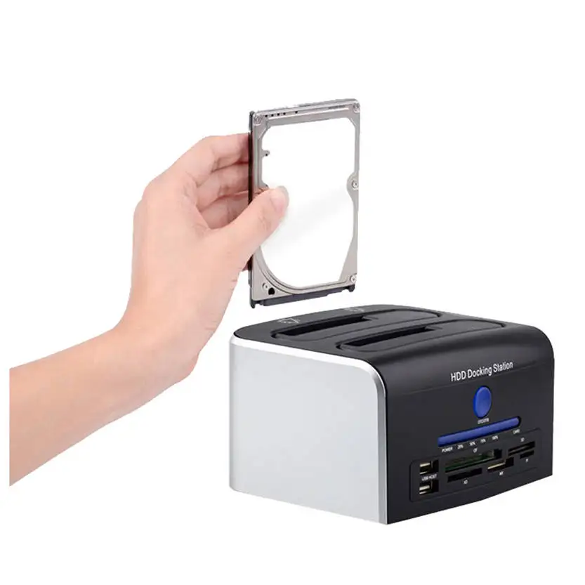Binmer 2," 3,5 дюйма SATA HDD док-станция для жесткого диска USB3.0+ Clone ОТБ/OTC кард-ридер 15 июля