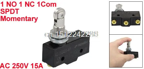 125V//250V 15A 50HZ//60HZ Pulsador Bot/ón Interruptor Moment/áneo 2 Terminales sourcing map 2pcs HS-R01 C.A