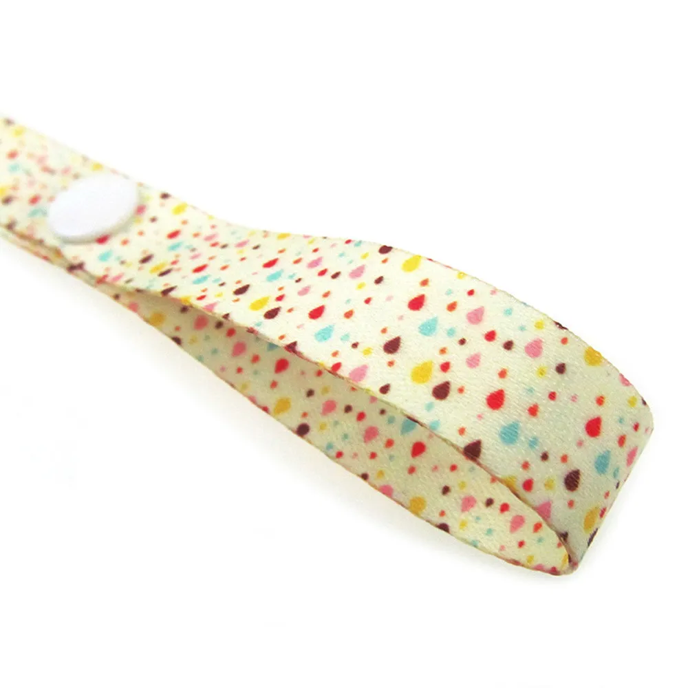 H Inant Toddler Baby Boys Girls Anti-Drop Hanger Belt Holder Toys Stroller Strap Fixed Car Print Pacifier Chain - Цвет: H