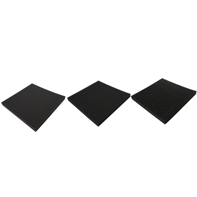 

Activated Carbon Foam Pad Filter Aquarium Square Filtration Sponge Sheet W215