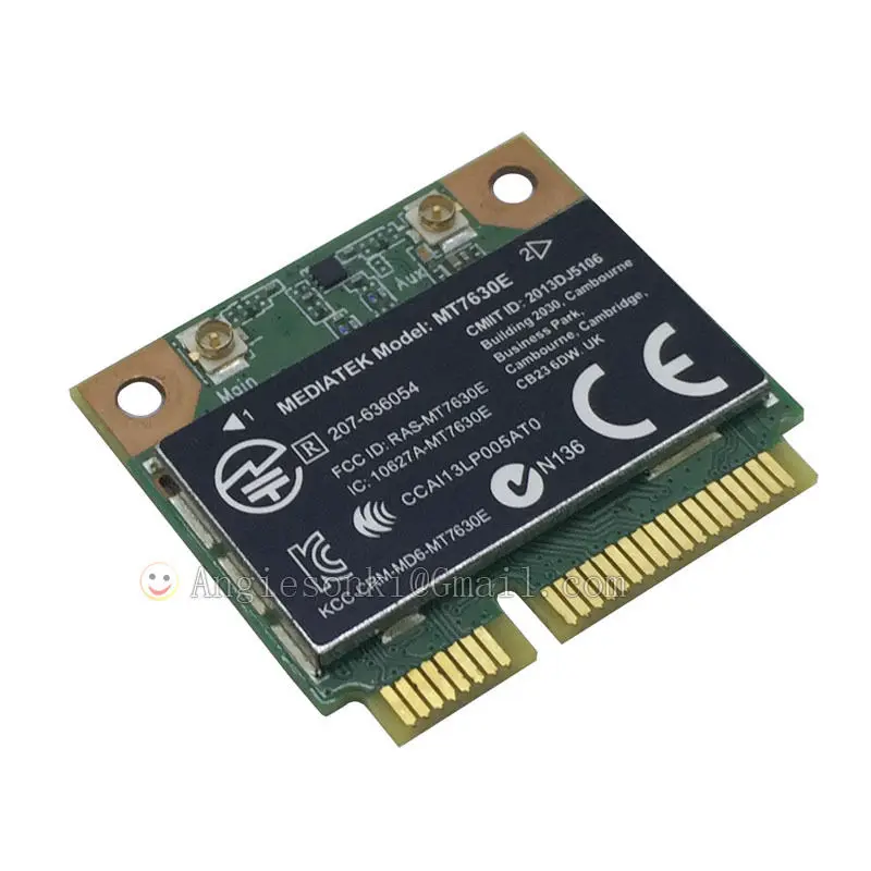 MT7630E 150 Мбит/с 802.11BGN мини модуль PCI E wifi WLAN карта sps: 710418-001+ Bluetooth 4,0 для hp Pavilionm4 m6 envy14 16 ноутбука