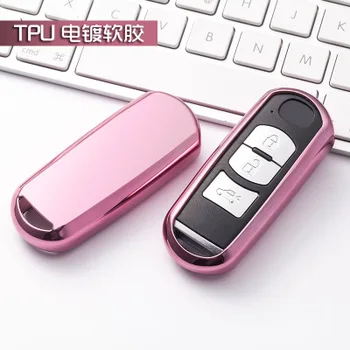 

New TPU car key fob cover case protect for Mazda 2 mazda 3 mazda 5 mazda 6 CX-3 CX-4 CX-5 CX-7 CX-9 Atenza Axela MX5 Car styling