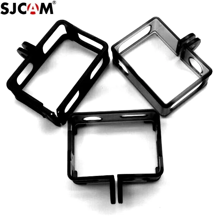 Original SJCAM SJ7 estrella sj6 leyenda SJ8 pro/más/aire marco protector proteger la frontera/caso para SJCAM 4 K acción accesorios de cámara