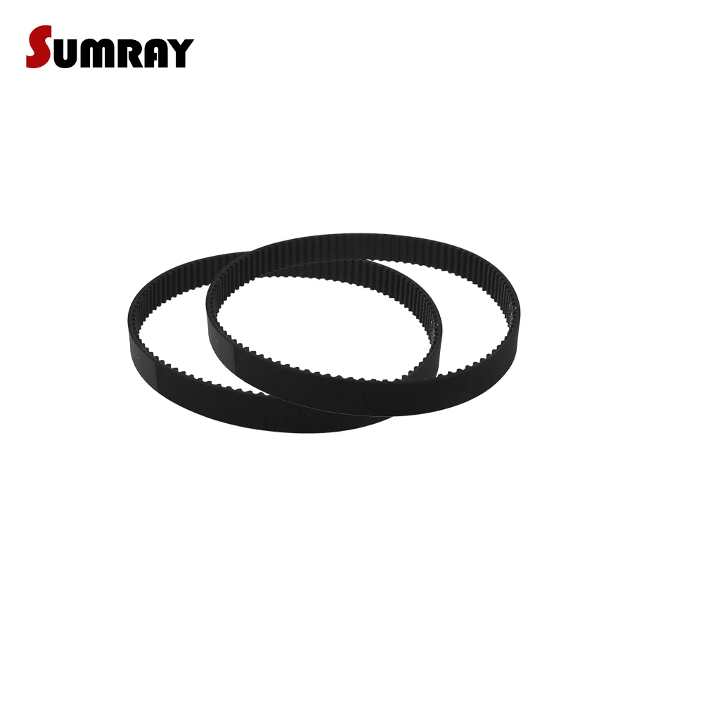 

SUMRAY Timing Belt HTD 3M-270/273/276/279/282/285/288/291/294/297mm Pitch Length Gear Belts For 15mm Belt With 3M Timing Pulley