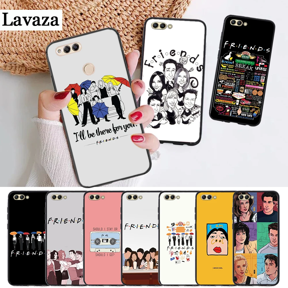 

Lavaza Friends Season TV Silicone Case for Huawei honor 6A 7A Pro 7X 8 Lite 8X 8C 9 Note 10 View 20 9X