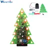 3D Christmas Tree DIY Kits 7 Colors Light Flash LED Circuit Christmas Trees Red/Green/Yellow LED Flash Circuit Electronic Suit ► Photo 3/6