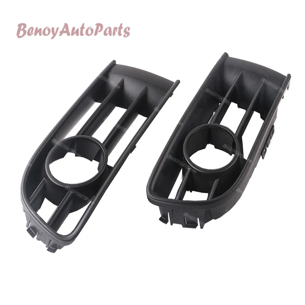 6Q0853665A передняя левая накладка на Противотуманные фары гриль для VW Polo 9N 2002 2003 2004 2005