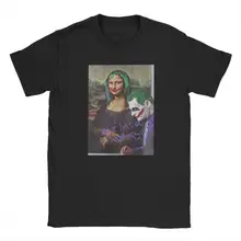 Joker Mona Lisa camisetas ella tiene un culo caliente Vintage Camisetas Hombre Ropa mangas cortas Regalo de Cumpleaños camiseta puro algodón