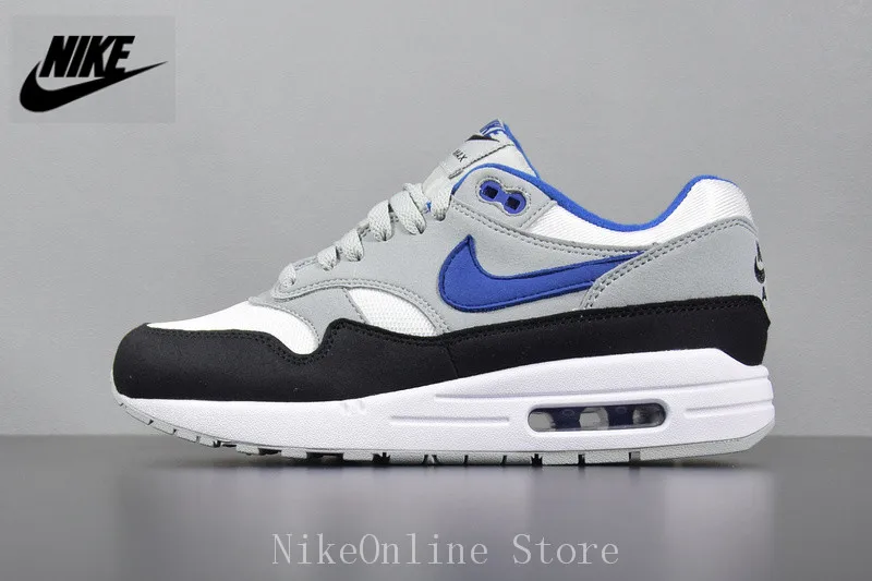 nike air max 1 grey blue white
